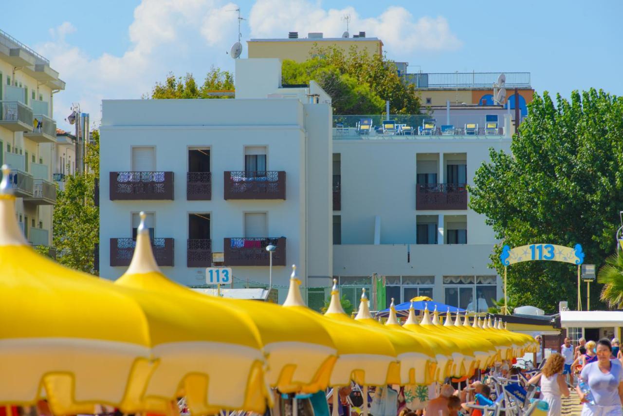 Hotel Nuova Medusa Rimini Exterior foto